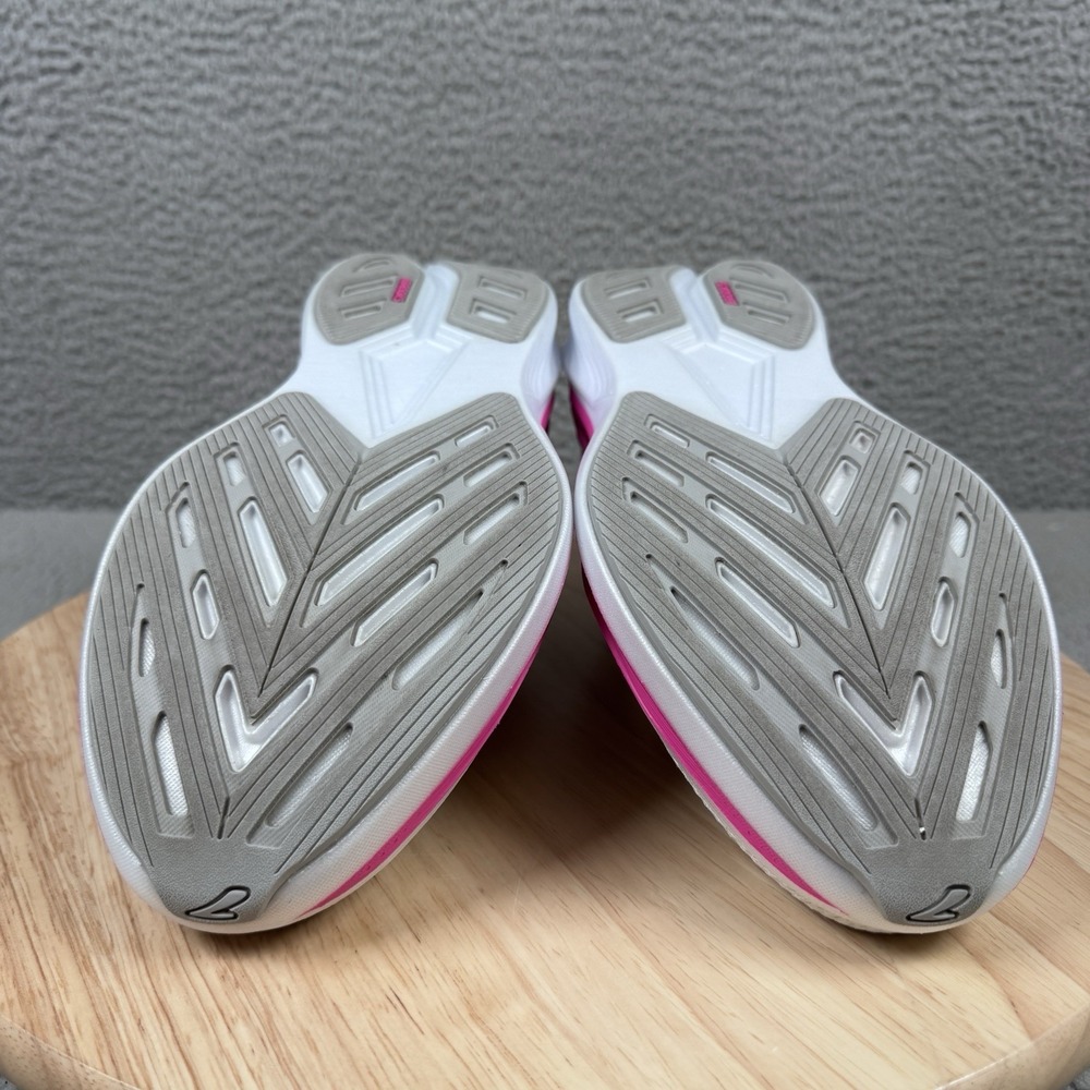 Brooks Hyperion 3 Womens Size 9 White Luminary Cyber Pink Road Running Shoes - Picture 8 of 12